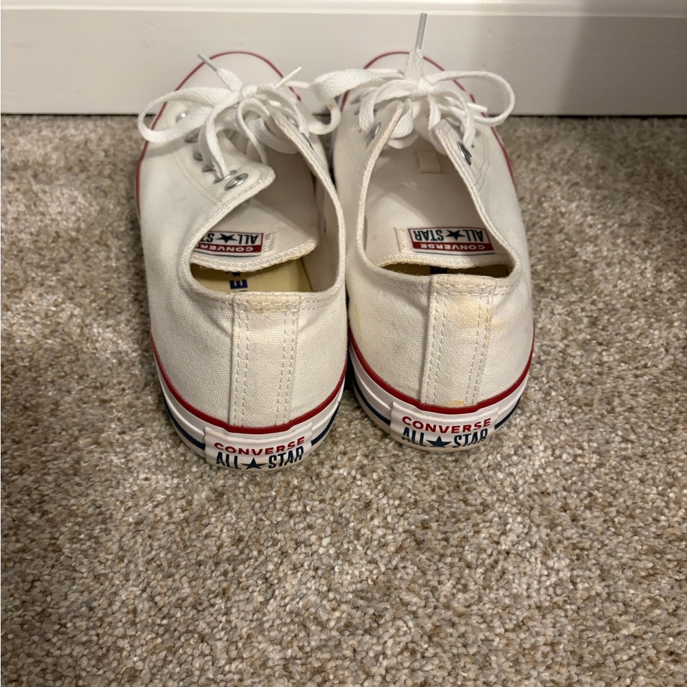 Converse White Sneakers - Picture 3 of 4